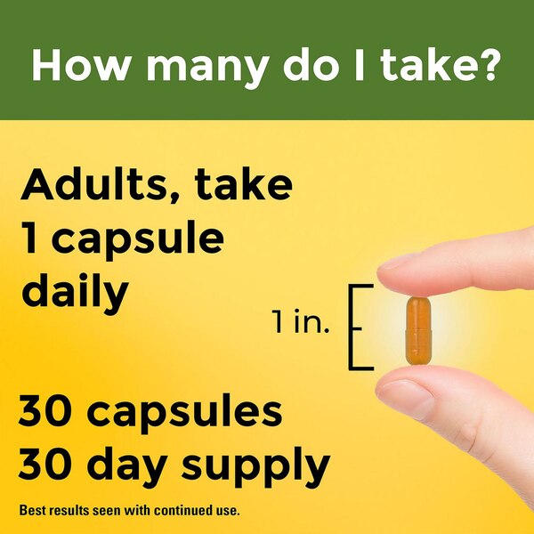 Nature Made Turmeric Capsules, 30 CT