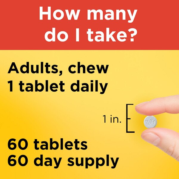 Nature Made Vitamin C Chewable Tablets 500mg