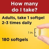 Nature Made Flaxseed Oil 1000 mg Softgels, 180 CT, thumbnail image