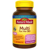 Nature Made Multivitamin For Her 50+ Tablets with No Iron, 90 CT, thumbnail image