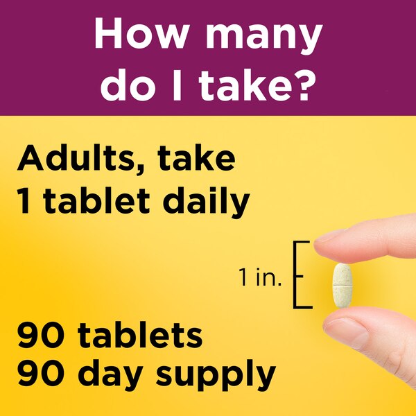 Nature Made Multivitamin For Her 50+ Tablets with No Iron, 90 CT