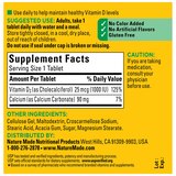 Nature Made Vitamin D3 1000 IU (25 mcg), Bone Health and Immune Support Tablets, 100 CT, thumbnail image