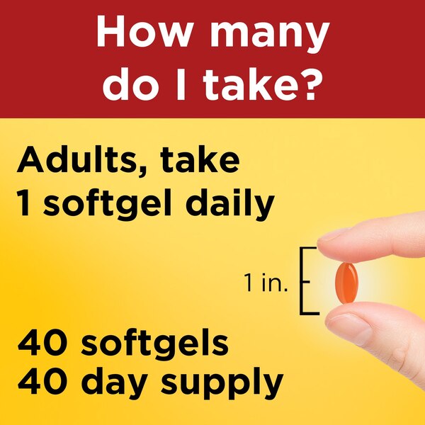 Nature Made CoQ10 Softgels, 100 mg, 40 CT