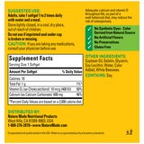Nature Made Calcium 600 mg with Vitamin D3 for Bone Support, Softgels, 100 CT, thumbnail image
