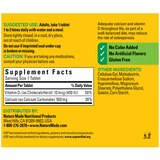 Nature Made Calcium 500 mg with Vitamin D3 Tablets, 130 CT, thumbnail image