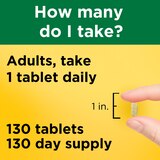 Nature Made Multivitamin Tablets with Iron, 130 CT, thumbnail image 4 of 10