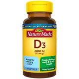 Nature Made Vitamin D3 2000 IU (50 mcg), Bone Health and Immune Support Softgels, 90 CT, thumbnail image