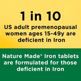 Nature Made Iron (from Ferrous Sulfate) Tablets 65 mg, 180CT, thumbnail image