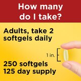 Nature Made Fish Oil with Omega-3 Liquid Softgels 1000 mg, thumbnail image