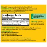 Nature Made Vitamin D3 2000 IU (50 mcg) Bone Health and Immune Support Tablets, 220 CT, thumbnail image 5 of 10