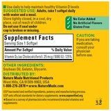 Nature Made Vitamin D Liquid Softgels 1,000 IU, thumbnail image