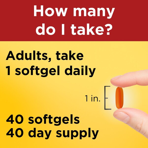 Nature Made CoQ10 400mg Softgels, 40 CT