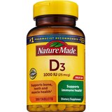 Nature Made Vitamin D Tablets 1,000 IU, thumbnail image