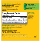 Nature Made Extra Strength Vitamin B12 2500 mcg, B12 Vitamin Tablets, Energy Metabolism Support, 60 CT, thumbnail image