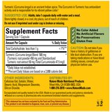 Nature Made Turmeric Curcumin 500 mg, Turmeric Capsules for Antioxidant Support, 60 CT, thumbnail image