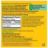 Nature Made Ultra Strength Vitamin D3 Liquid Softgels 5000 IU, thumbnail image