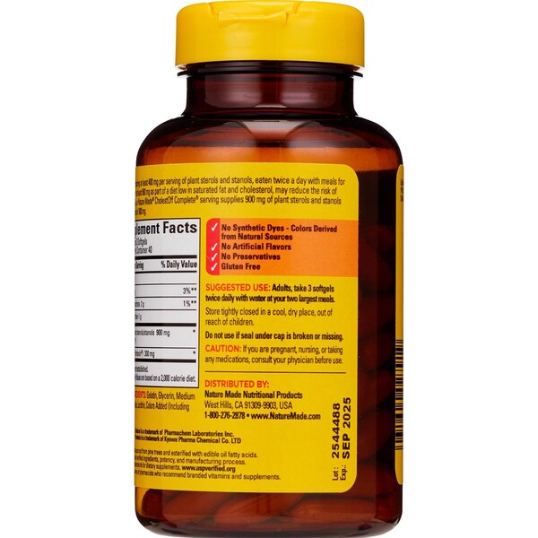 Nature Made CholestOff Complete Softgels, 120 CT