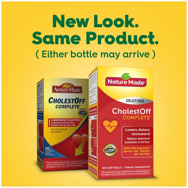 Nature Made CholestOff Complete Softgels, 120 CT