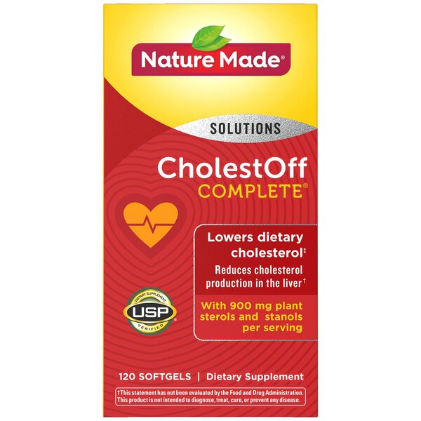 Nature Made CholestOff Complete Softgels, 120 CT
