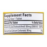 Nature Made Vitamin D3 2000 IU (50 mcg) Bone Health and Immune Support Tablets, 400 CT, thumbnail image