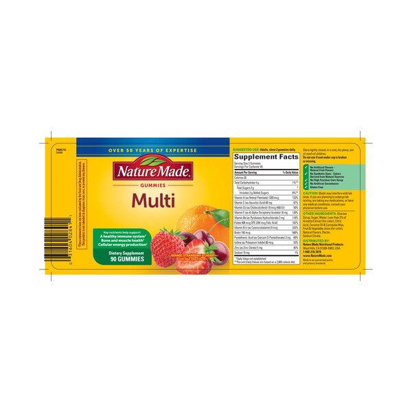 Nature Made Multi Gummies, 90 CT