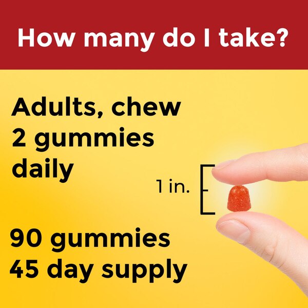 Nature Made Fish Oil Gummies with Omega 3s, 90 CT