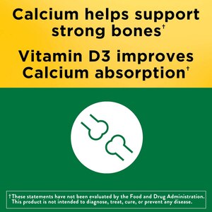Nature Made Calcium 500 mg with Vitamin D3 Gummies, 80 CT