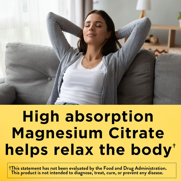 Nature Made Magnesium Citrate 250 mg per serving, Magnesium Supplement Softgels, 120 CT