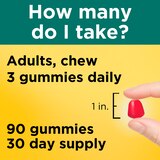 Nature Made Fiber Adult Gummies, 90 CT, thumbnail image 4 of 10
