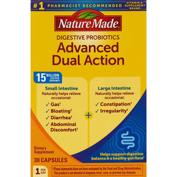 Nature Made Probiotic 15B CFU Capsule, 30 CT