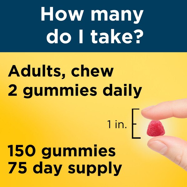 Nature Made Mens Multivitamin Gummies Plus Omega 3 Gummies, 150 CT
