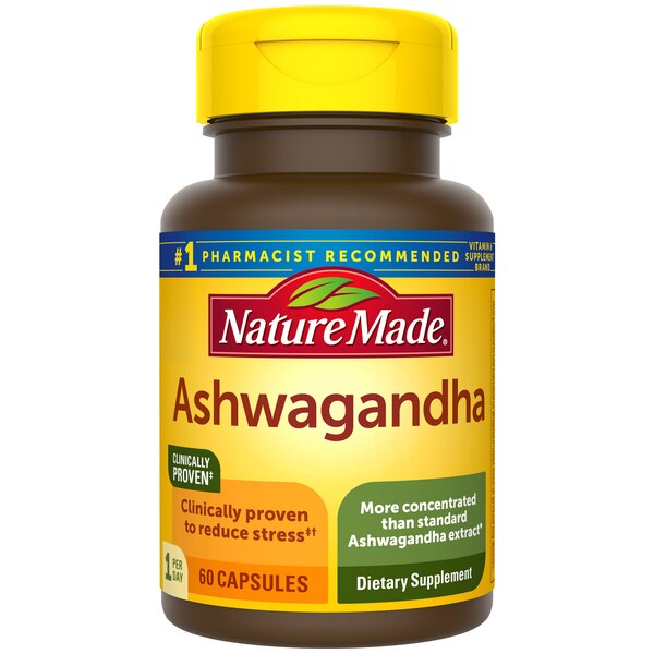 Nature Made Ashwagandha Capsules 125mg, 60 CT