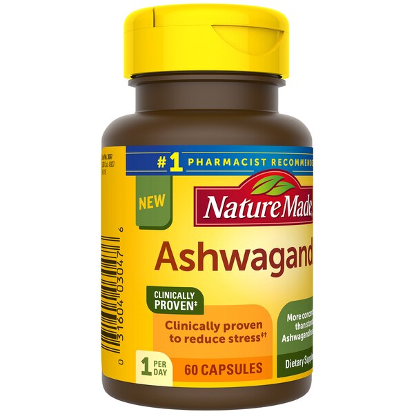 Nature Made Ashwagandha Capsules 125mg, 60 CT