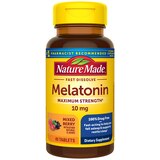 Nature Made Fast Dissolve Melatonin 10mg Tablets, Maximum Strength 100% Drug Free Sleep Aid, 45 CT, thumbnail image 2 of 10
