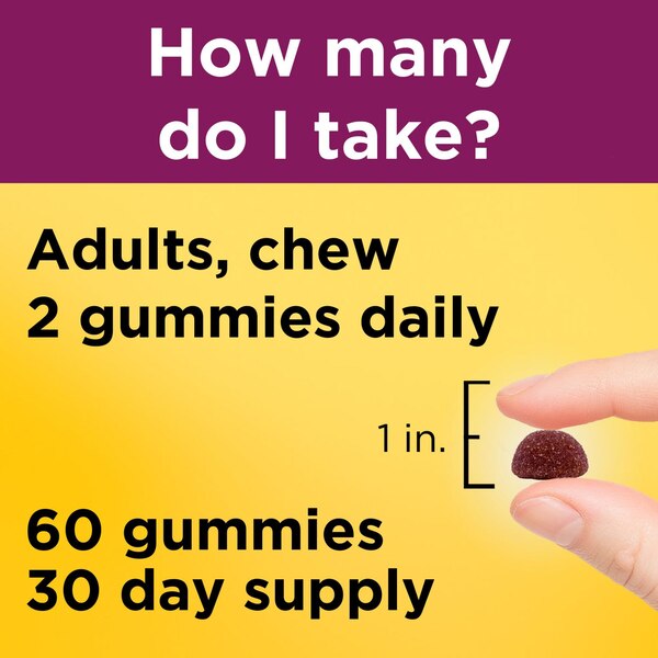 Nature Made Prenatal Gummies with DHA and Folic Acid, Prenatal Vitamin and Mineral Supplement, 60 CT