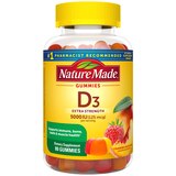 Nature Made Extra Strength Vitamin D3 5000 IU (125 mcg) per serving Gummies, 80 CT, thumbnail image