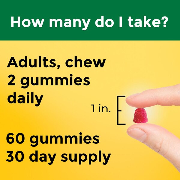 Nature Made High Absorption Magnesium Citrate 200 mg Gummies, 60 CT