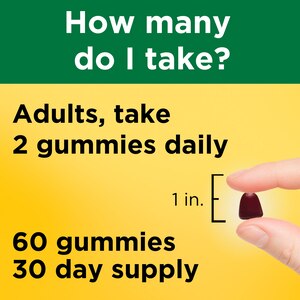 Nature Made Iron Gummies 18 mg with Vitamin C, 60 CT