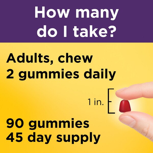 Nature Made Hair Skin and Nails with Biotin 2500 mcg Gummies, 90 CT