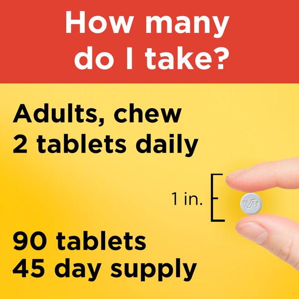 Nature Made Extra Strength Dosage Vitamin C 1000 mg Chewable Tablets, 90 CT