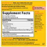 Nature Made Extra Strength Dosage Vitamin C 1000 mg Chewable Tablets, 90 CT, thumbnail image
