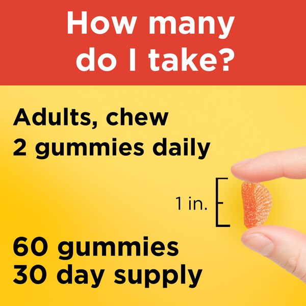Nature Made Extra Strength Dosage Vitamin C 500mg per serving for Immune Support Vitamin Gummies, 60 CT