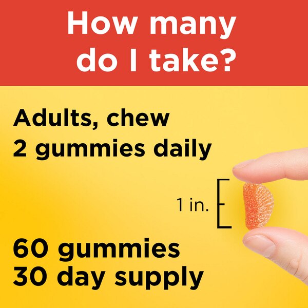 Nature Made Extra Strength Dosage Vitamin C 500mg per serving for Immune Support Vitamin Gummies, 60 CT