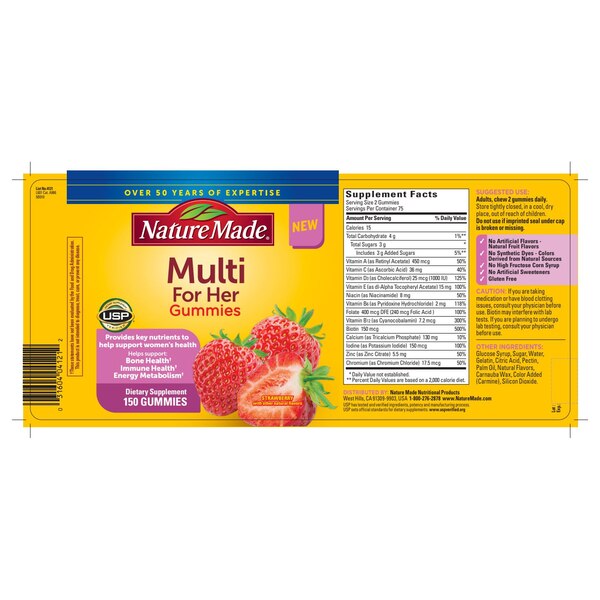 Nature Made Multivitamin For Her Gummies