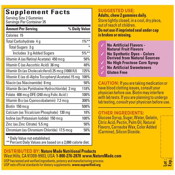 Nature Made Multivitamin For Her Gummies