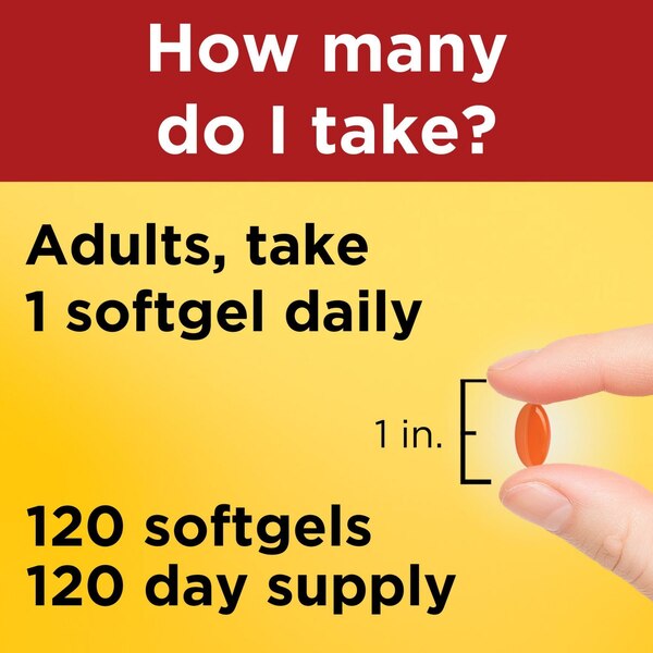 Nature Made CoQ10 100 mg Softgels, 120 CT