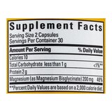 Nature Made High Absorption Magnesium Glycinate 200 mg per serving, Magnesium Supplement Capsules, 60 CT, thumbnail image