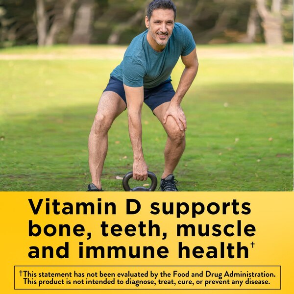 Nature Made Vitamin D3 + K2 Softgels, 30 CT