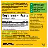 Nature Made Vitamin D3 + K2 Softgels, 30 CT, thumbnail image