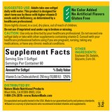 Nature Made Maximum Strength Vitamin D3 10000 IU (250 mcg) Softgels, 60 CT, thumbnail image 5 of 10